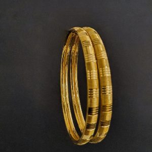 Gold Bangles (32.020 grams) set of 2 in 22K Yellow Gold