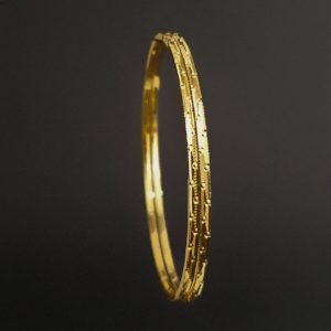 Gold Bangles (18.400 Gms) set of 2 in 22K Yellow Gold