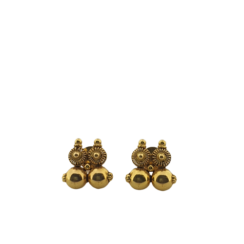 Handmade 22K Plain Yellow Gold Necklace Set (29.700 grams)