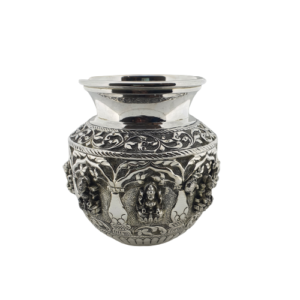 Antique Finish Ashtalakshmi Chombu in 925 Silver (420 Grams)