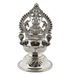 Silver Kamakshi Lamp (107Gms) in 925 Silver