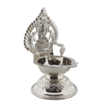 Silver Kamakshi Lamp (107Gms) in 925 Silver