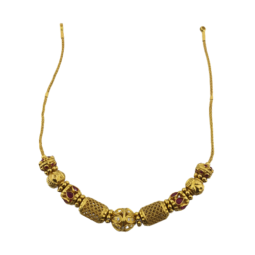 Traditional design 20kt gold necklace choker handmade gold jewelry | eBay