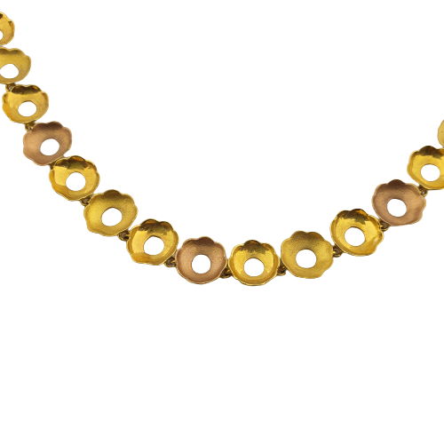22K Gold Lightweight Necklace (12.560 Grams)