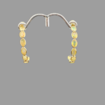 Opal Gemstone Earrings In 18K Gold |Push Back Screw