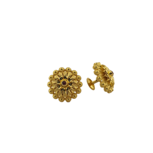 Gold Stud Earrings (4.160 Grams) in 22Kt Yellow Gold