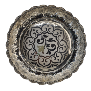 Handcrafted Silver Pooja Plate (200 Gms)