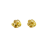 22K Plain Gold Bali  Earrings (8.000 Grams)