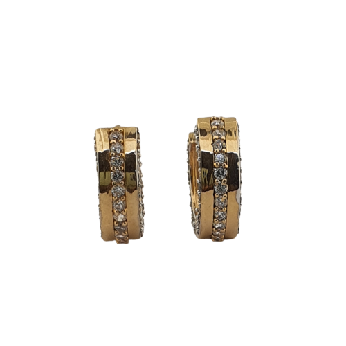 Gold Baali Earrings (3.980 Grams) in 22Kt Yellow Gold