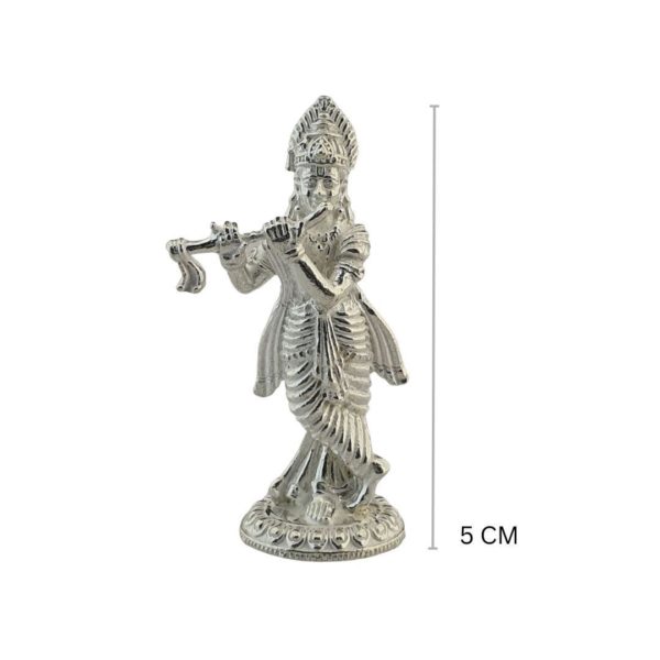 Sterling Silver Lord Krishna Idol(25gms)