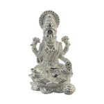 925 Silver Idol of Goddess Lotus Lakshmi (23gms)