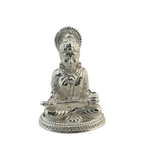 Sterling Silver idol of Goddess Annapoorni
