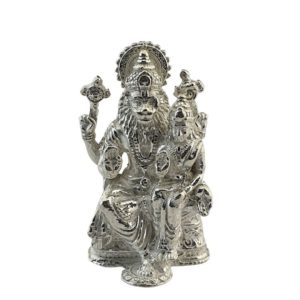 925 Handcrafted Sterling Silver Lakshmi Narasimha Idol
