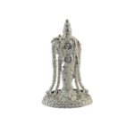 Sterling Silver Goddess Meenakshi idol(18gms)